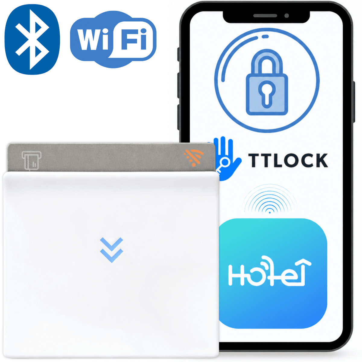 Hotelový vypínač elektřiny na kartu ES4W TTLock