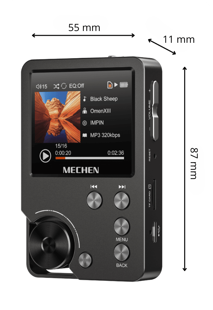 Odtwarzacz muzyki MP3 M30 64GB Spreest