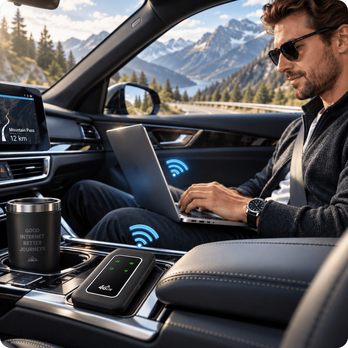 Mobilní router na SIM kartu GS25 4G LTE