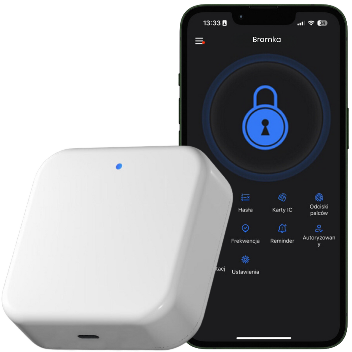 Brána ovládací jednotka G2 TTLock WiFi 2.4GHz