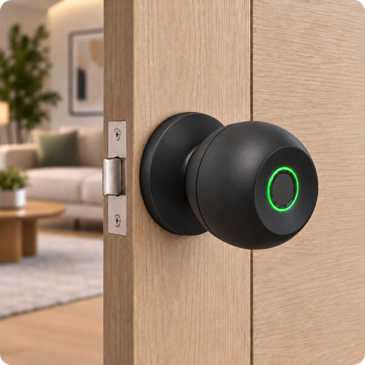 Elektronický zámek s koulí S4A-M01F Tuya Smart