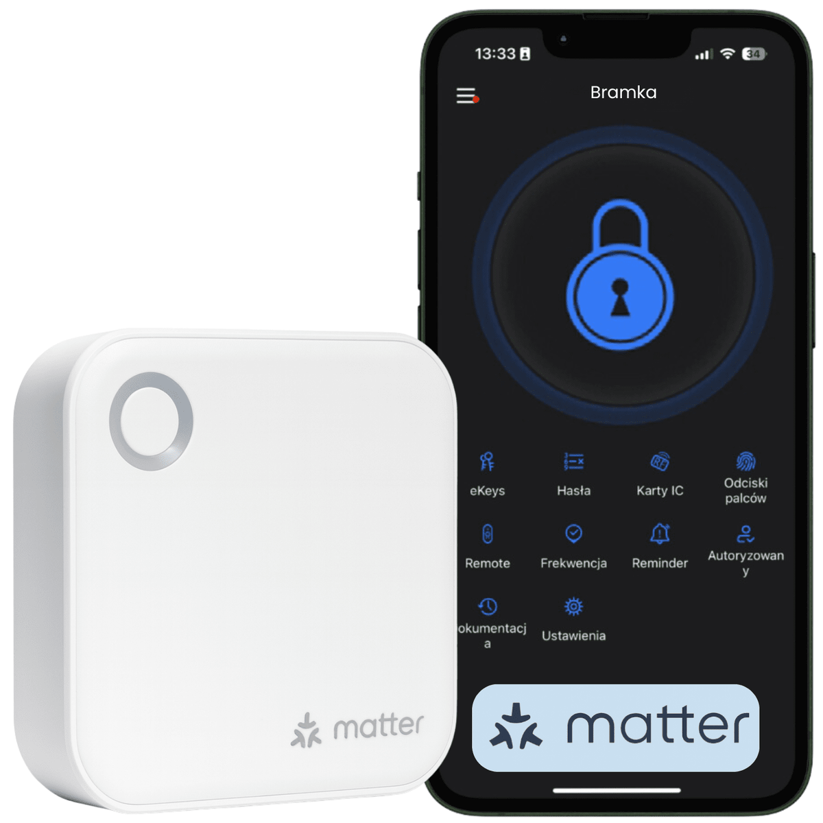 Řídicí brána G6 TTLock WiFi Matter