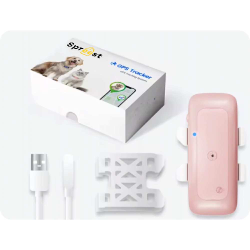 GPS lokátor S26L 4G růžový