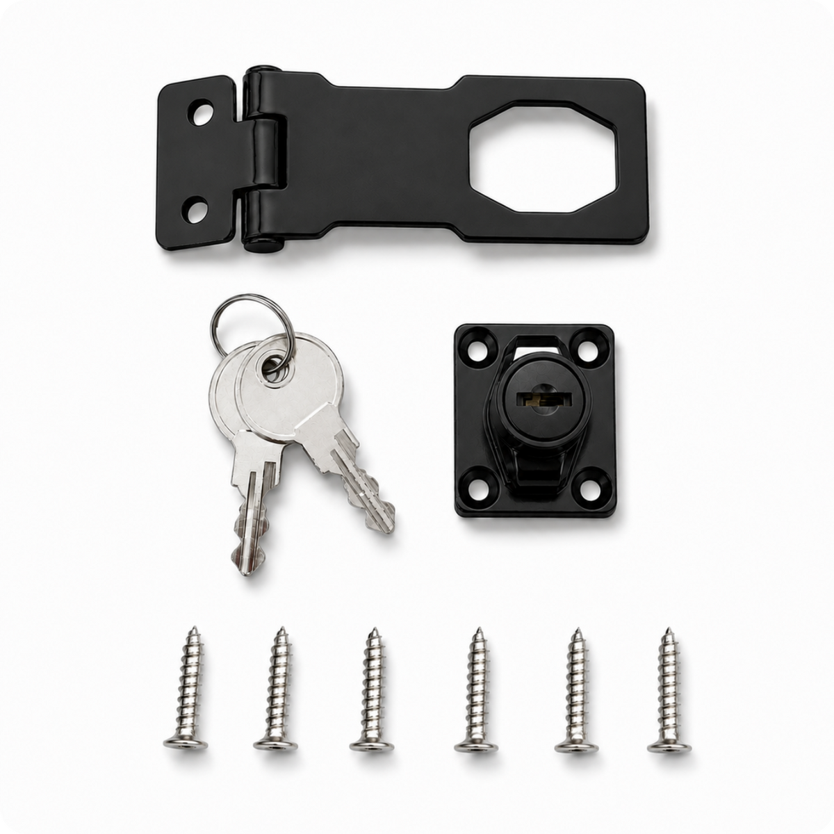 Nábytkový zámek pro skříňku CB-108B Black
