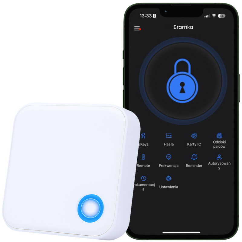 Brána řídicí jednotka G5 TTLock WiFi 2.4GHz + 5GHz