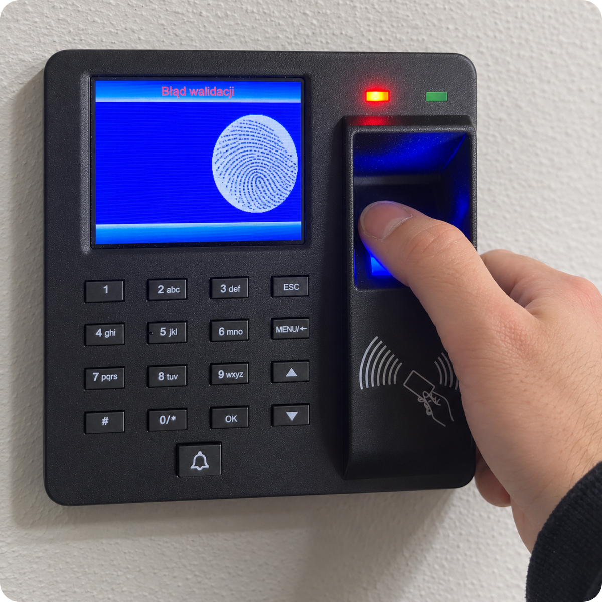 Docházkový systém M10H RFID PIN Biometrický